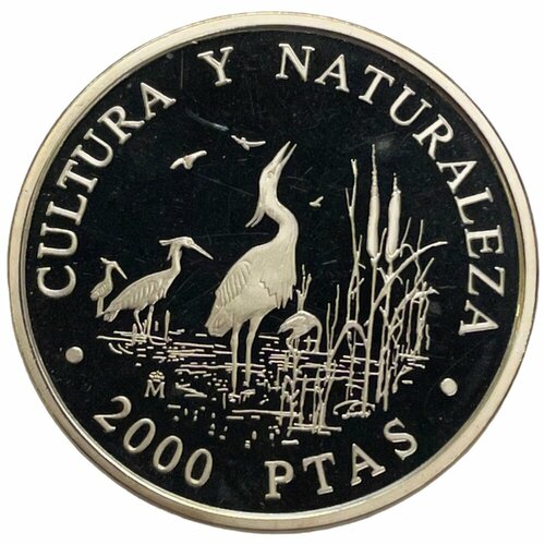 Испания 2000 песет 1994 г. (Культура и природа - Национальный парк Доньяна) (Proof)