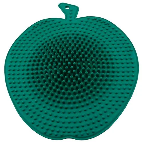 Коврик массажный Яблоко, диаметр 300мм, модель 3296 зеленый