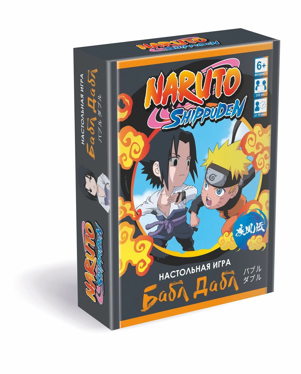 Настольная игра Naruto Бабл-Дабл 07443