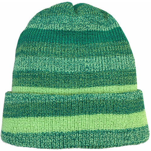 фото Шапка бини anru, размер универсальный, зеленый