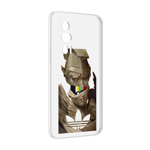 Чехол MyPads статуя-адидас для Xiaomi Redmi K60 задняя-панель-накладка-бампер