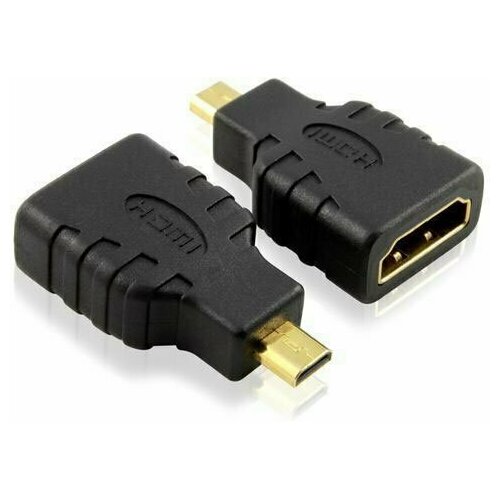 Переходник HDMI (F) - Micro HDMI (M), Greenconnect (GC-CVM401) аксессуар 5bites hdmi f micro hdmi m hh1805fm micro