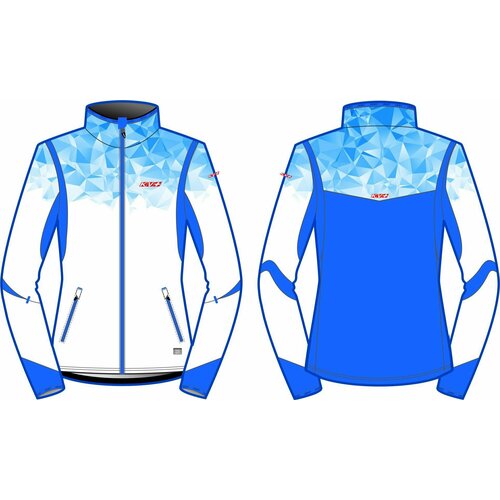 Куртка спортивная KV+, размер 48, синий, белый