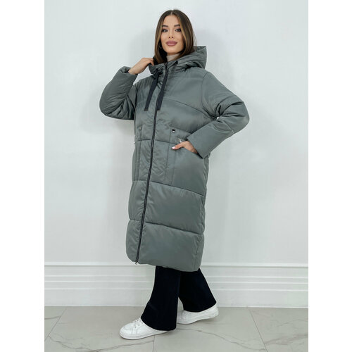 Куртка  Karmelstyle, размер 58, зеленый