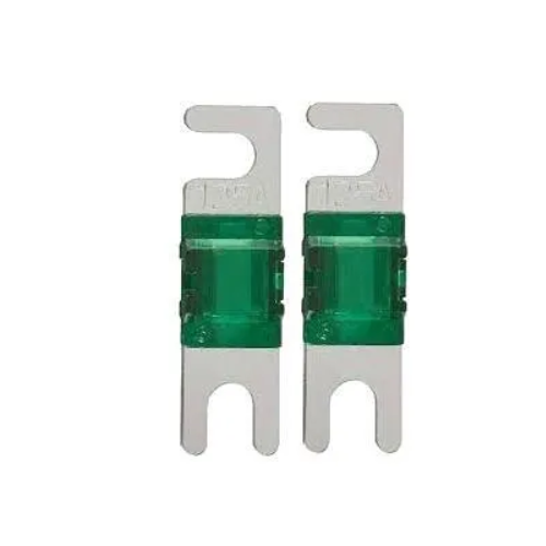 5pcs set 30 40 60 80 100a nickel plated car stereo audio 32v afs mini anl fuses auto stud fuses circuits protection fuse Предохранитель miniANL, 125A (2шт.), никель, AurA FML-N125