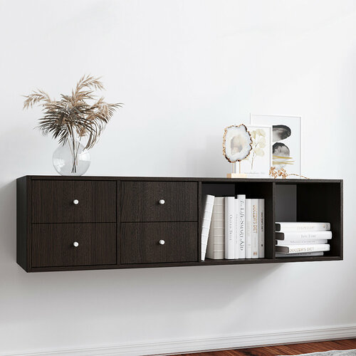 Тумба навесная Билли Икеа Венге Цаво