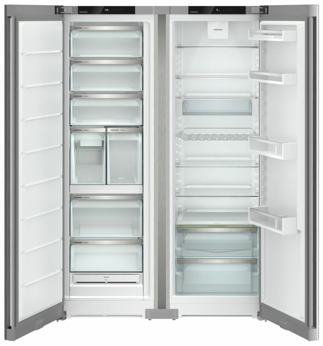 Холодильник Side by Side Liebherr XRFsf 5240-20 001 серебристый - фотография № 3