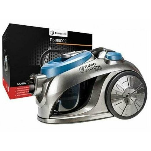 Пылесос EUROSTEK EVC-3011 серыйголубой 656500₽