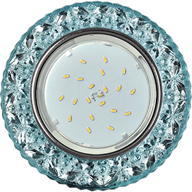 фото Встраиваемый светильник Ecola "Бабочки" GX53 FB53CBEFB