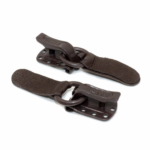 88-001 Крючок шубный Amii (8019 темно-коричневый), 50 шт