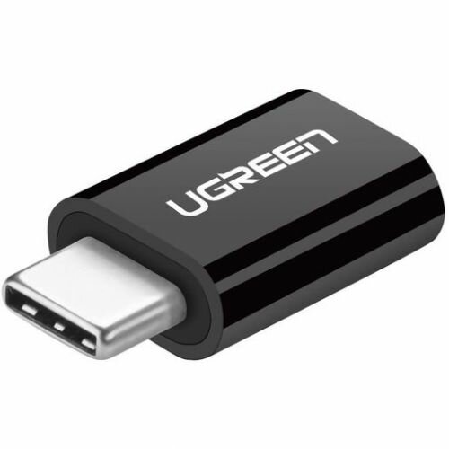Адаптер UGREEN 30391 USB-C to micro USB, черный