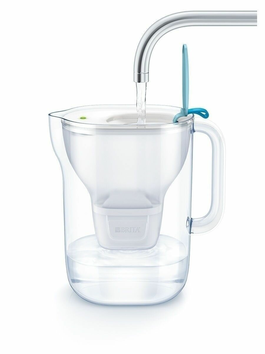 Фильтры для воды кувшин BRITA Style 3,6 л Lime - фотография № 5