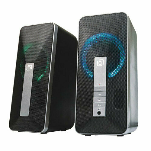 Колонки Bluetooth Oklick OK-130 20 черный 1458495 462200₽