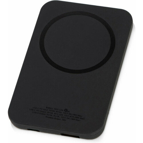 Магнитный беспроводной внешний аккумулятор Q jet MagnetIQ 5000 мАч 10 W черный 464800₽