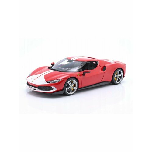 Машинка 1:18 Ferrari R&P-296 GTB Assetto Fiorano - New радиоуправляемая модель ferrari 599 gtb fiorano масштаб 1 43радиоуправляемая модель ferrari 599 gtb fiorano масштаб 1 43