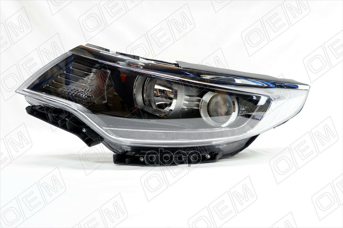 O.E.M. OEM0065FL Фара левая Kia Optima 4 JF (2016-2020) галоген, светодиодные ДХО (LED)