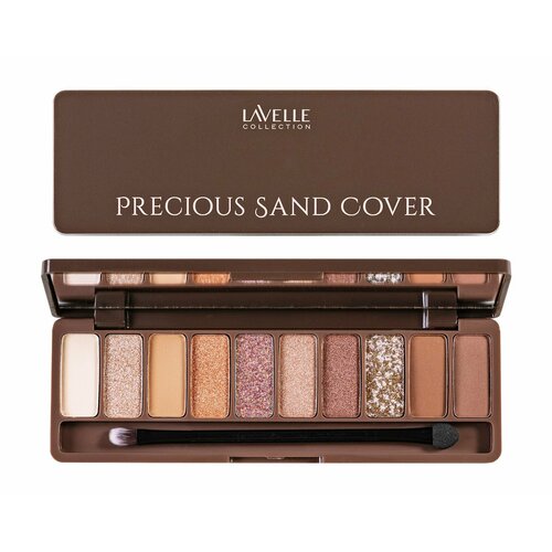 Палетка теней для век 3 Peach Beige Lavelle Collection Precious Sand Cover Palette