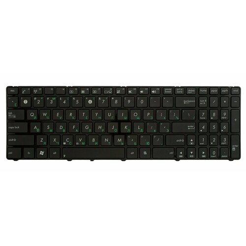 Клавиатура для ноутбука Asus K50 K51 K60 K61 K62 X5D X50 X51 X70 K70 K72 K72 04GNV91KRU00-2 V090562BS1 клавиатура для ноутбука asus f52 f90 k50 k51 k60i k60ij k61 k62 k70 k71 k72 p50 x5dij черная горизонтальный enter zeepdeep