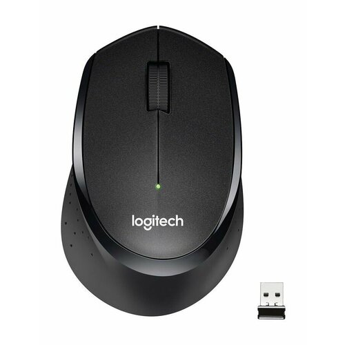 Мышь беспроводная Logitech M330 Silent Plus Black 910-004924 261800₽