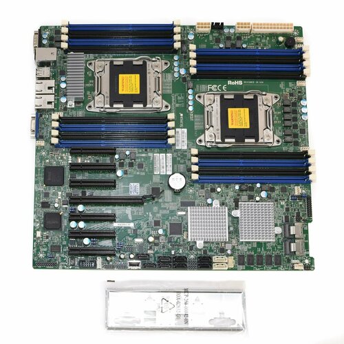 Материнская плата SuperMicro X9DRH-IF Dual LGA2011 PCI-E SVGA 2xGbLAN SATA RAID E-ATX 16DDR3 4708000₽