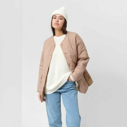 фото Куртка , размер 50, бежевый promarket