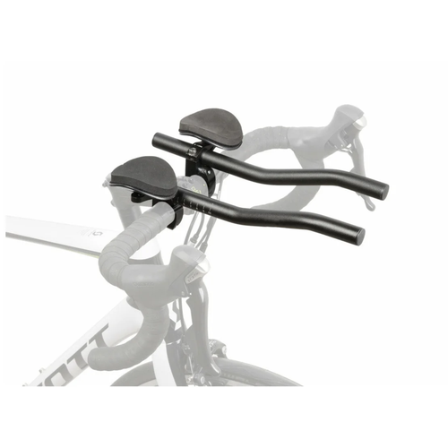 Насадка лежак на руль Aristo Cyclo HB05 металлические упоры под руки с адаптерами на руль 254-318мм черная 2280₽