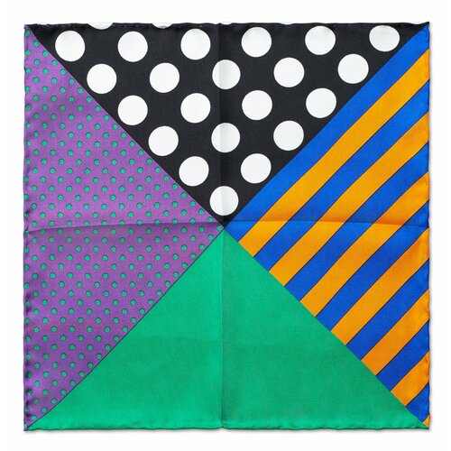 фото Платок happy socks, зеленый, фиолетовый