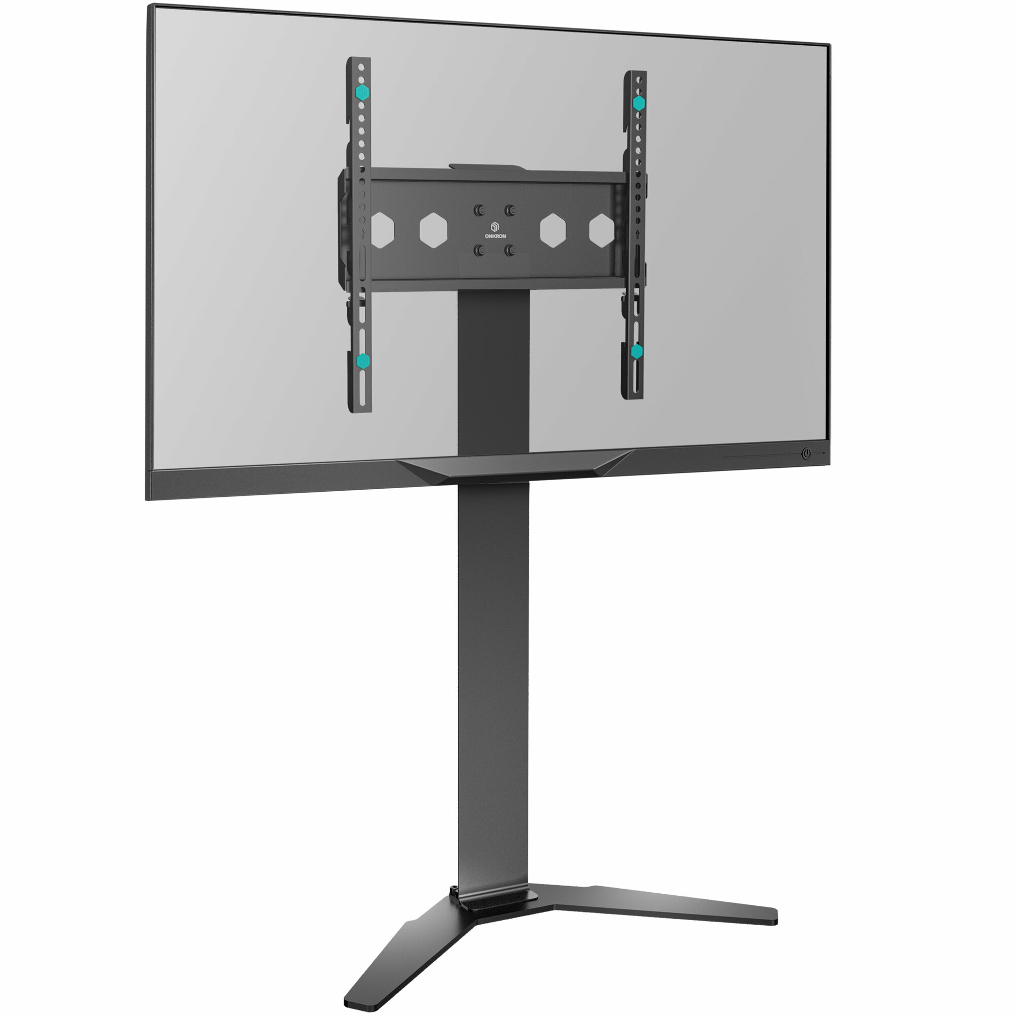 Стойка ONKRON TS1140 для телевизора 26"-65" до 35 кг регулировка высоты чёрная