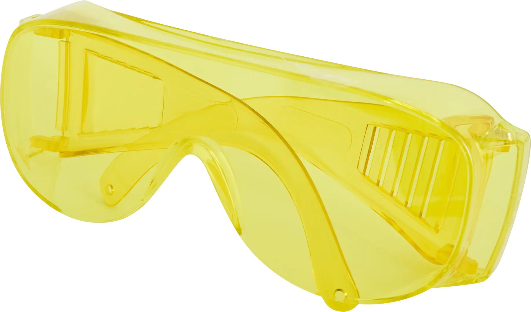 фото Очки защитные открытые Dexter 13513LMD желтые с возможностью носки корригирующих очков