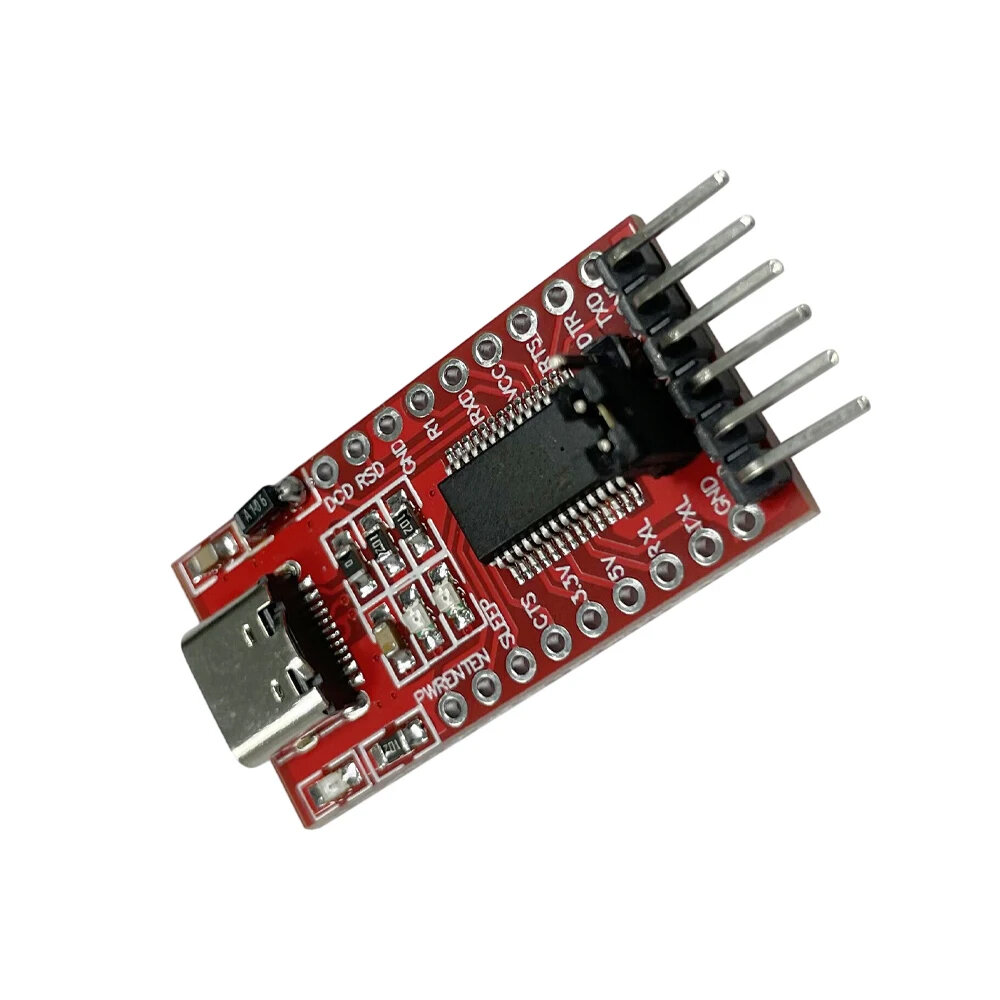 USB-TTL (USB-UART) программатор (FT232RL), Type-C, 1 шт.