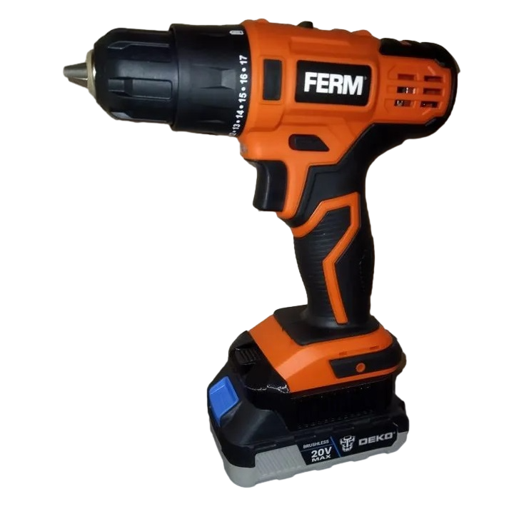 Адаптер переходник для инструмента FERM для подключения к Makita LXT, черный, V9 — фото 1