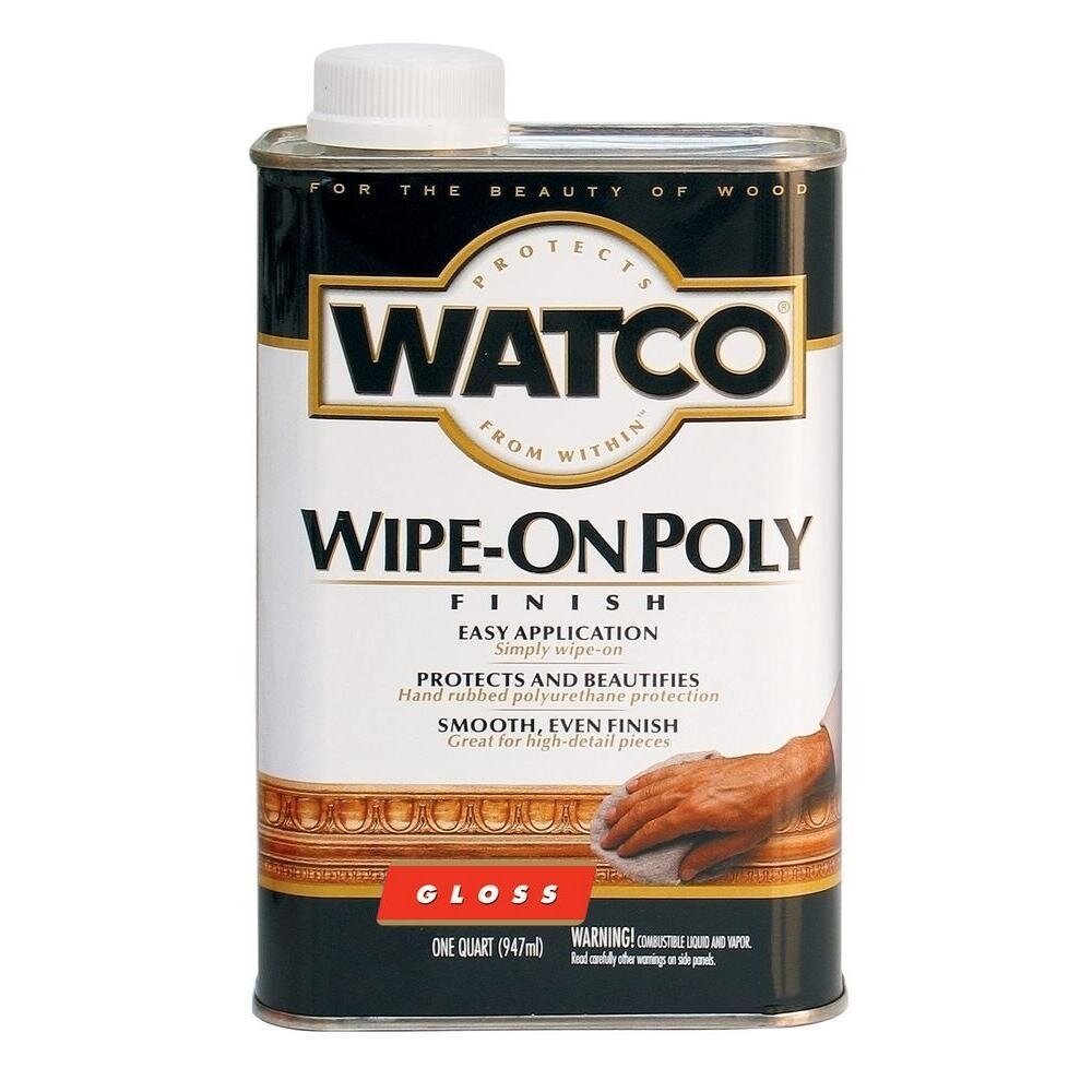 WATCO (Ватко). Wipe-On Poly Полироль для дерева глянцевая 0947 л.