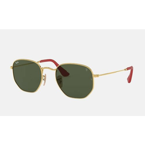 Солнцезащитные очки Ray-Ban, зеленый, золотой scuderia ferrari мяч размер 5 licensed product