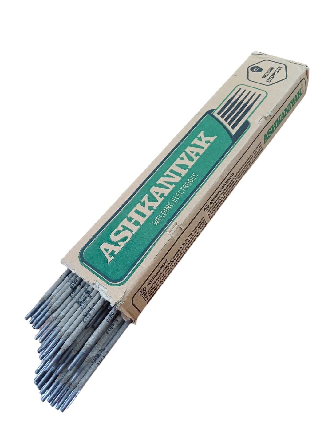 фото Электроды сварочные рутиловые Ashkaniyak AWS A5.1 : E6013 .3,25*350мм, 3 кг