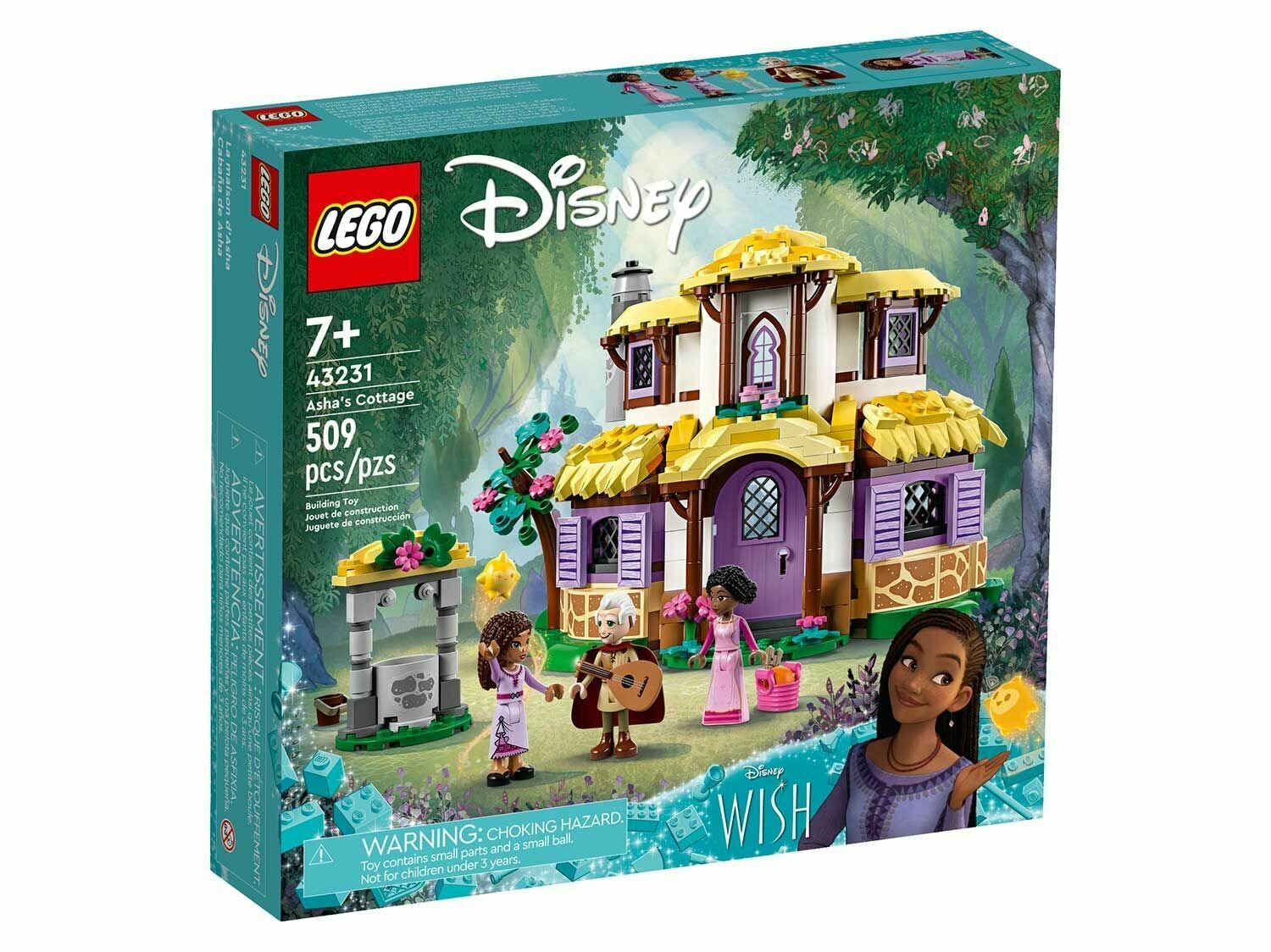 Конструктор LEGO Disney Princess 43231 Конструктор Коттедж Аши