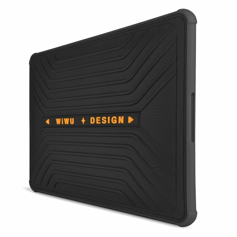 Чехол-папка для ноутбука MacBook Air / Pro 13.3 дюйма WiWU Defender Sleeve Pro - Черный