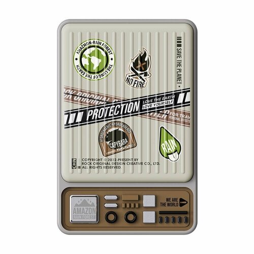 Внешний аккумулятор ROCK Xiaomi Travel Series P90 20W Travel Series Magnetic Wireless Powerbank 10000mAh белый 2832₽