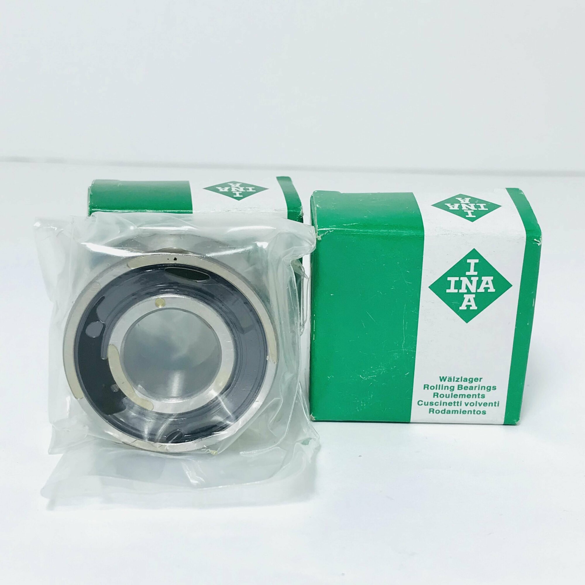 Подшипник генератора INA 62202-2RSR (180502; 62202-2RS) 1 шт, размер 15x35x14 мм, шариковый радиальный