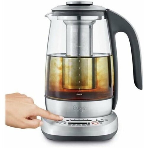 Чайник электрический Sage STM600CLR4EEU1 The Smart Tea Infuser стеклянный электрочайник заварник для чая 2929500₽