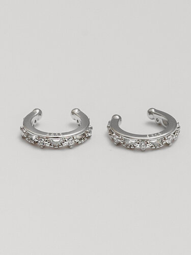 Изображение товара Серьги каффы, кристаллы Swarovski