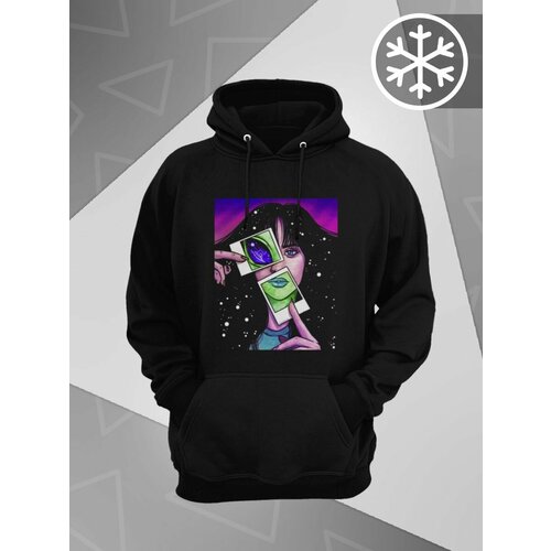 фото Худи , размер m (46-48), черный printech