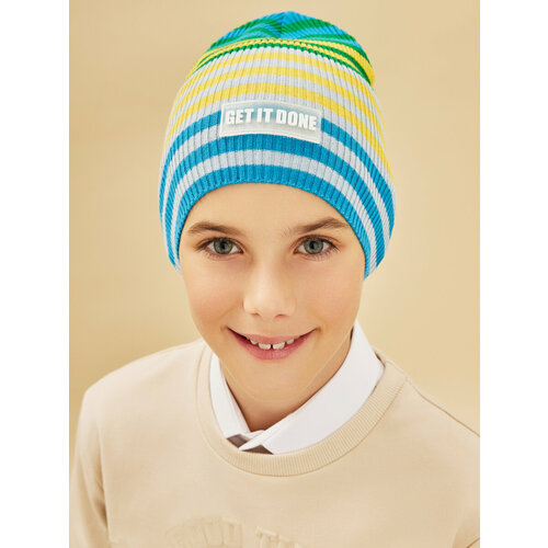 фото Шапка noble people, размер 54/56, желтый