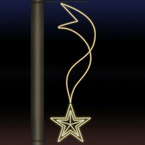 Панно световое RichLED День Победы [0.56x1.8 м] RL-KN-9-4-WW