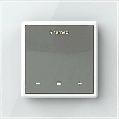 Терморегулятор/термостат Terneo S серый с белой рамкой