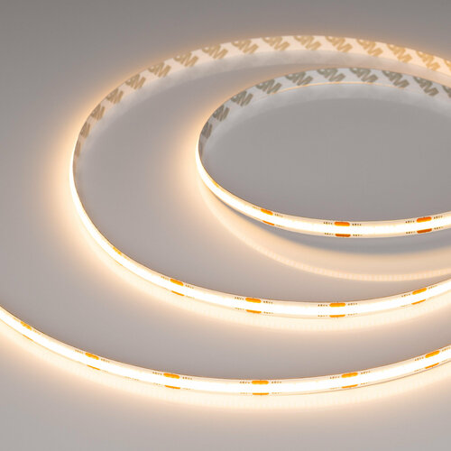 043261 Светодиодная Лента COB-X480-8mm 48V Warm2700 (10 W/m, IP20, 50m PRO REEL) (Arlight, -)