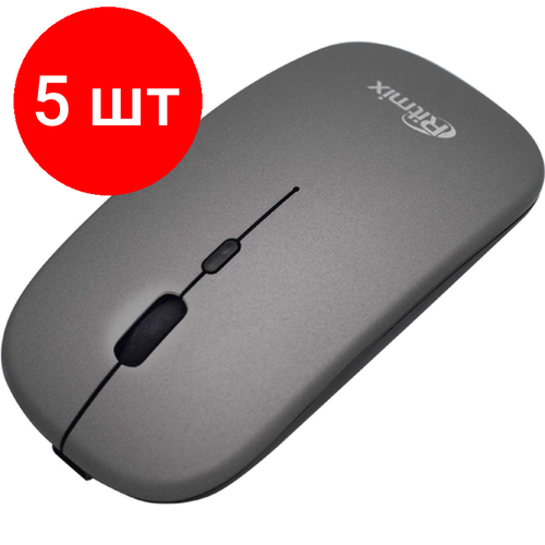 Комплект 5 штук Мышь компьютерная RITMIX RMW-120 Black 80012001600 dpi 4кн 80001669 428700₽