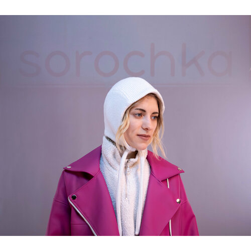 фото Чепчик "sorochka", размер 52-58, белый