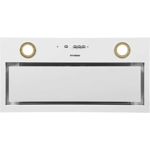 Встраиваемая вытяжка Hyundai HBB 6036 WG управление кнопочное белый 1464000₽