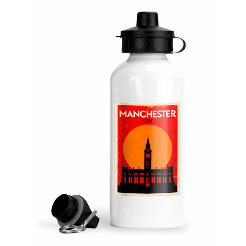 фото Спортивная бутылка manchester city luzimuzi