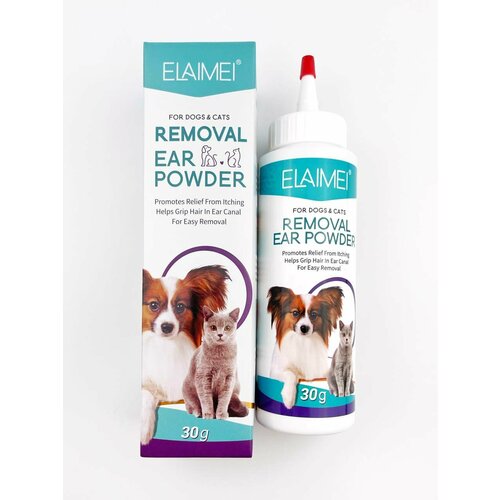 Elaimei Remover Ear Powder порошок для чистки ушей для животных